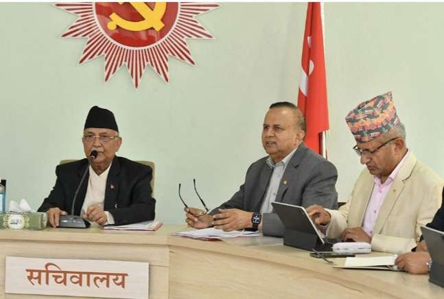 एमालेले  प्रतिगामी गतिविधि विरुद्ध देशव्यापी अभियान सञ्चालन गर्ने